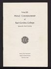Program for the Forty-Fifth Annual Commencement of East Carolina College 